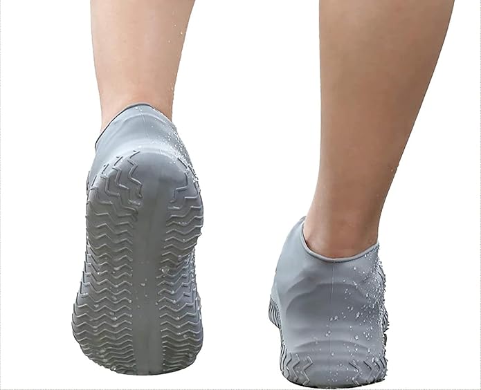Waterproof Silicone Shoe Covers β Reusable Rain Boot Protectors for Men, Women & Kids