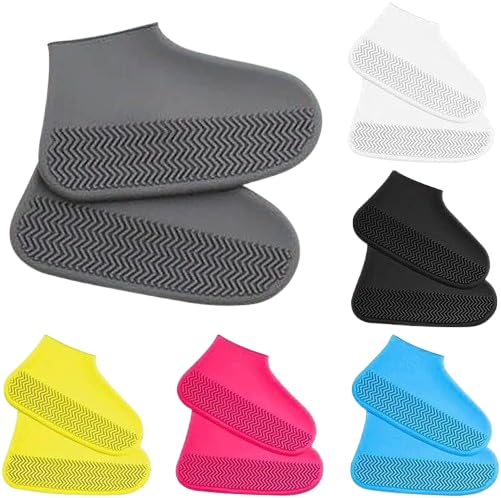 Waterproof Silicone Shoe Covers – Reusable Rain Boot Protectors for Men, Women & Kids