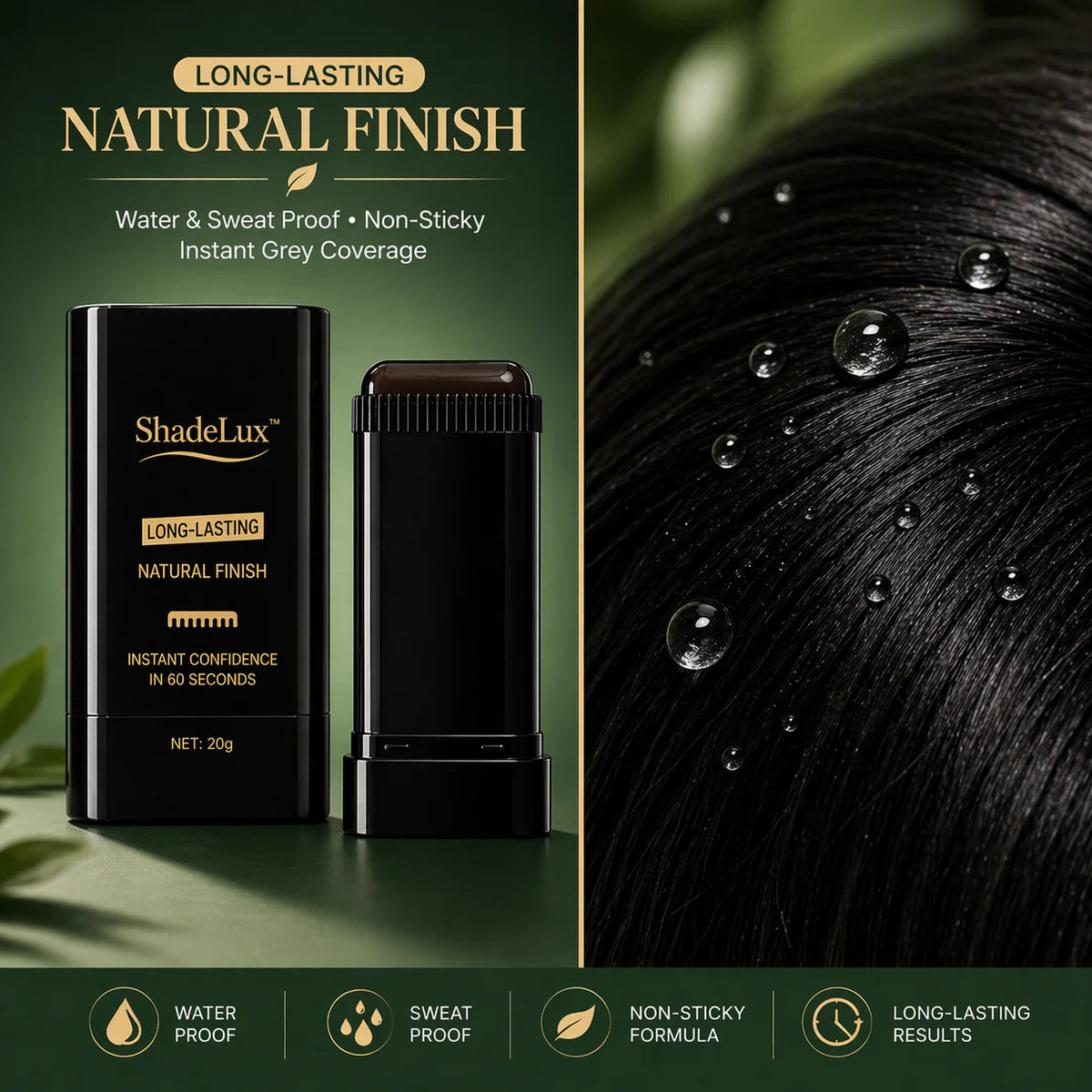 Japanese Instant Hair Dye comb