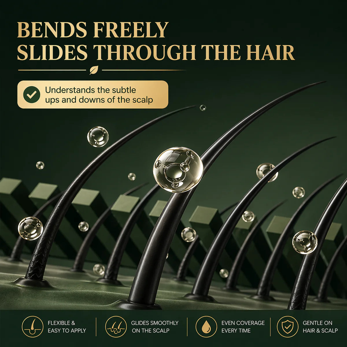 Japanese Instant Hair Dye comb